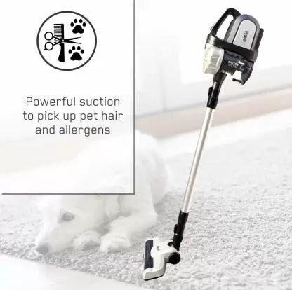 Inalsa Kardia Cordless Vacuum Cleaner with Reusable Dust Bag (White, Grey) Inalsa Kardia Cordless Vacuum Cleaner with Reusable Dust Bag (White, Grey)